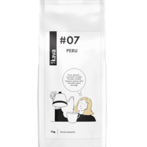 Kavos pupelės KAVA96, Nr.7, 1000 g, Peru