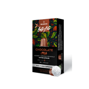 Caffè Arte Chocolate Aroma Espresso, kavos kapsulės Nespresso®, BIANCHI, 10 vnt.
