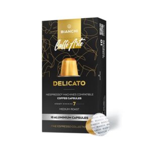 Caffè Arte Delicato, kavos kapsulės Nespresso®, BIANCHI, 10 vnt.