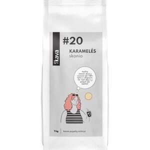 Karamelės skonio kavos pupelės, KAVA96 Nr.20, 1000g
