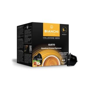Nero Gusto Hazelnut Aroma, kavos kapsulės BIANCHI, Dolce Gusto®, 16 vnt.