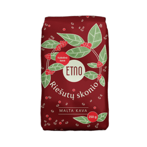 Riešutų skonio malta kava, ETNO, 250 g