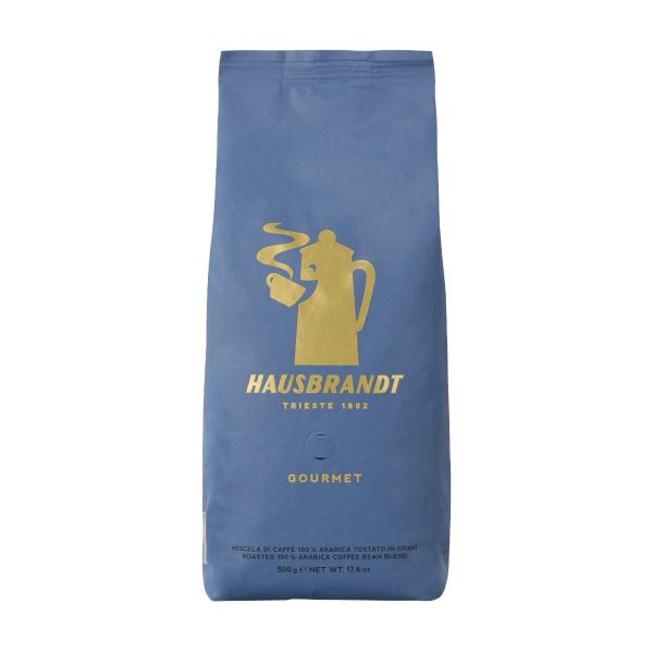 Gourmet – 100% arabika skrudintų kavos pupelių mišinys, 0.5kg