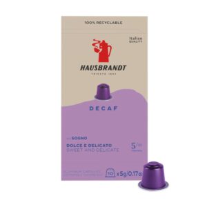 Hausbrandt DECAF Nespresso® kapsulės