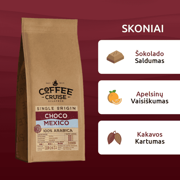 Malta kava Coffee Cruise CHOCO MEXICO 250g