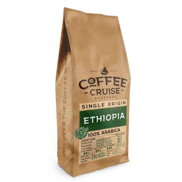 Kavos pupelės Coffee Cruise ETHIOPIA 1 kg