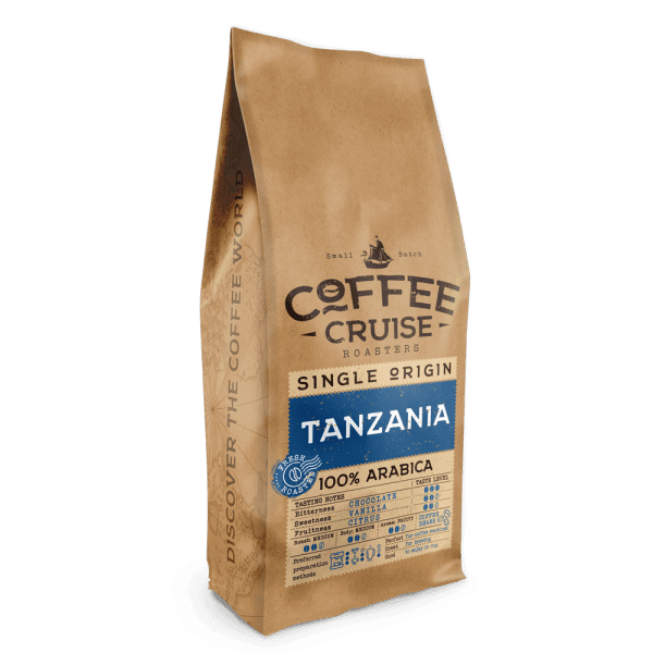 Kavos pupelės Coffee Cruise TANZANIA 1 kg
