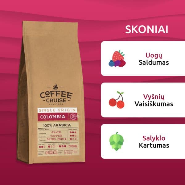 Malta kava Coffee Cruise COLOMBIA 250g