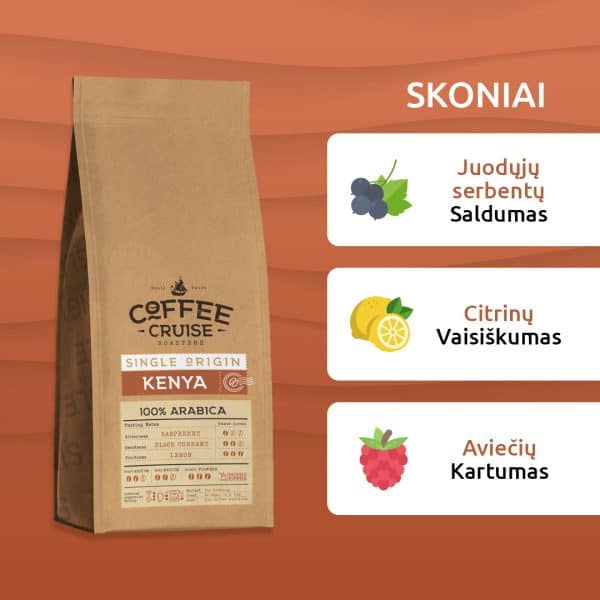 Malta kava Coffee Cruise KENYA 250g