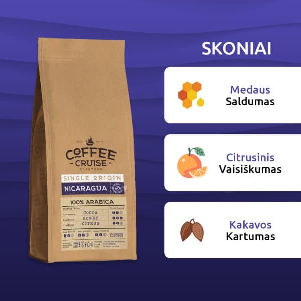 Malta kava Coffee Cruise NICARAGUA 250g