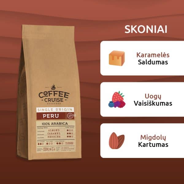 Malta kava Coffee Cruise PERU 250g