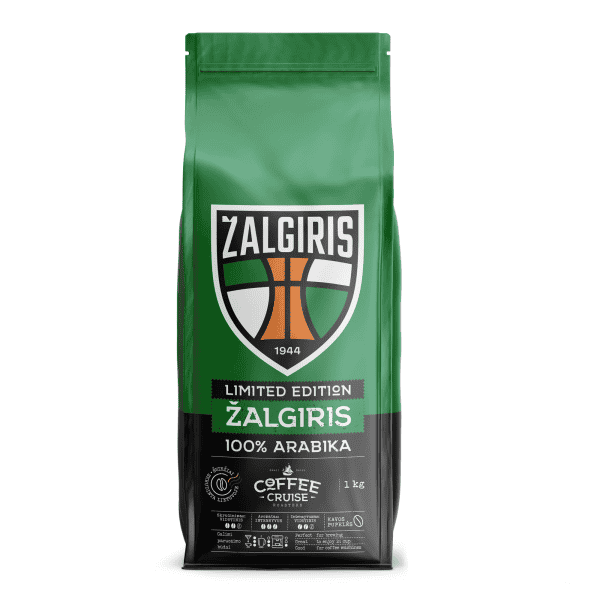 Kavos pupelės Coffee Cruise x ŽALGIRIS 1kg