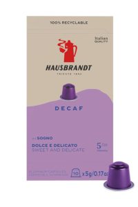 Hausbrandt DECAF Nespresso® kapsulės