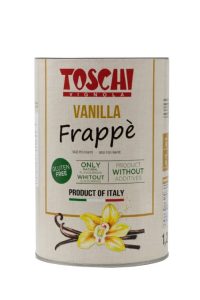 FRAPPE VANILLA, šaltos kavos gėrimo mišinys, TOSCHI, 1,2 kg