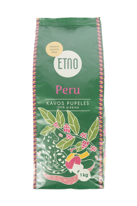 Peru, kavos pupelės ETNO, 1000g.